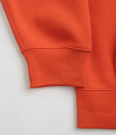 Nike ACG Therma-FIT Fleece Hoodie in Picante Red and Cinnamon / Summit White
