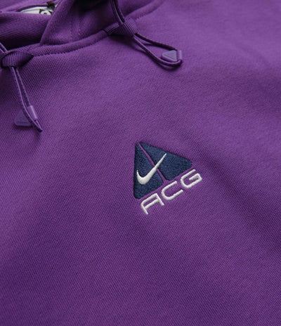 Nike ACG Therma-FIT Fleece Hoodie - Purple Cosmos / Summit White