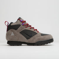 Nike ACG Torre Mid Waterproof Shoes - Olive Grey / Black - Off Noir - Varsity Red thumbnail