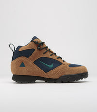 Nike ACG Torre Mid Waterproof Shoes in Burnt Sienna and Dark Atomic Teal