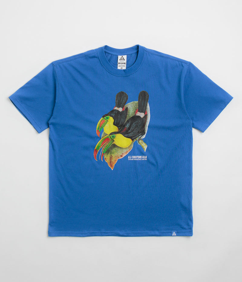 Nike ACG Toucan T-Shirt in Game Royal