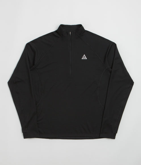 Nike ACG Trail 1/2 Zip Midlayer Sweatshirt - Black / Black / Summit White