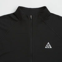 Nike ACG Trail 1/2 Zip Midlayer Sweatshirt - Black / Black / Summit White thumbnail