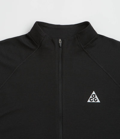 Nike ACG Trail 1/2 Zip Midlayer Sweatshirt - Black / Black / Summit White