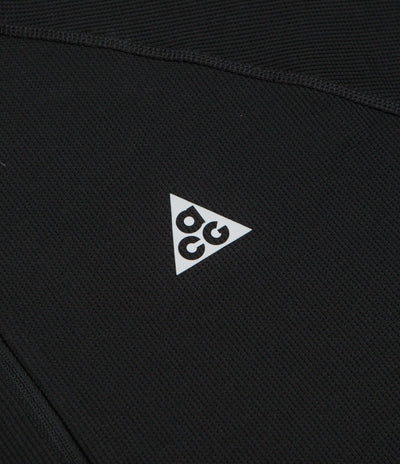 Nike ACG Trail 1/2 Zip Midlayer Sweatshirt - Black / Black / Summit White