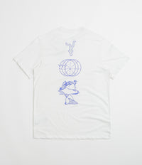 Nike ACG Trail Energy T-Shirt in Summit White and Persian Violet