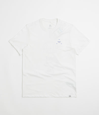 Nike ACG Trail Energy T-Shirt in Summit White and Persian Violet