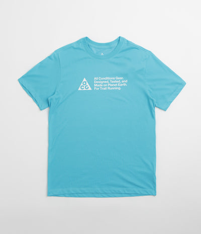 Nike ACG Trail Logo T-Shirt - Baltic Blue