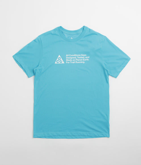Nike ACG Trail Logo T-Shirt - Baltic Blue