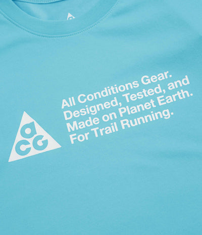 Nike ACG Trail Logo T-Shirt - Baltic Blue