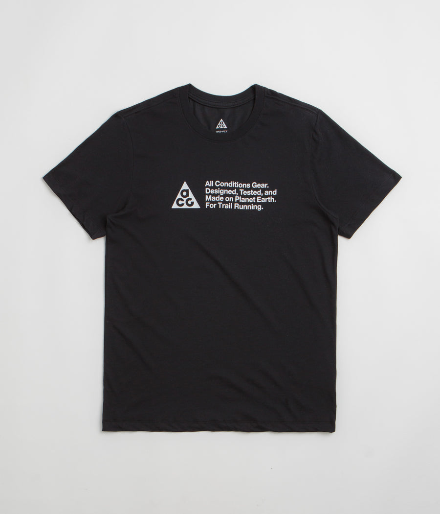Nike ACG Trail Logo T-Shirt - Black