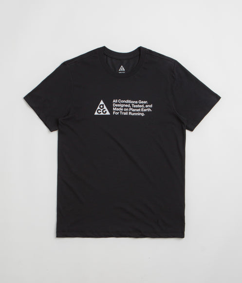 Nike ACG Trail Logo T-Shirt - Black
