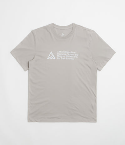Nike ACG Trail Logo T-Shirt in College Grey