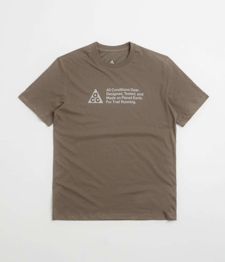 Nike ACG Trail Logo T-Shirt - Ironstone