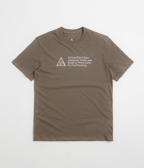 Nike ACG Trail Logo T-Shirt - Ironstone