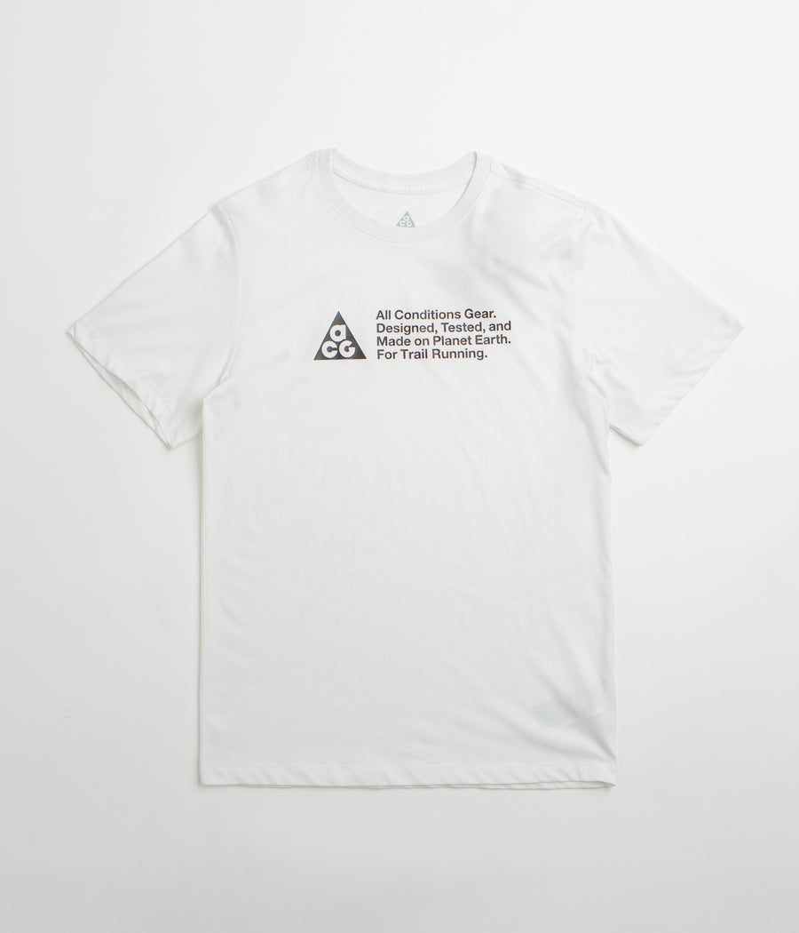 Nike ACG Trail Logo T-Shirt - Summit White