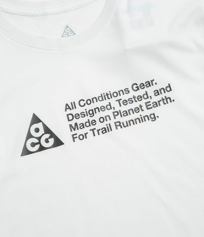 Nike ACG Trail Logo T-Shirt - Summit White