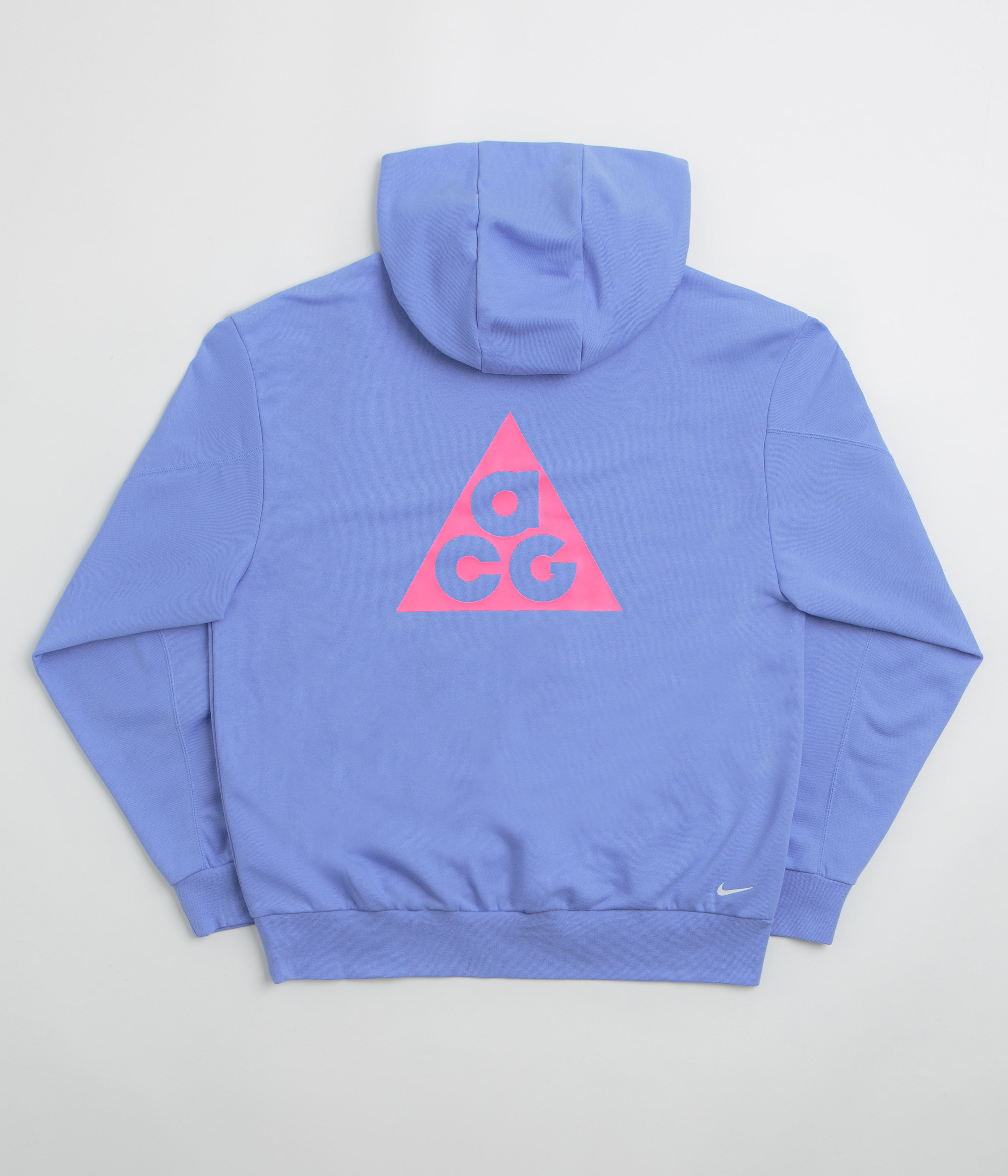 Nike ACG Trail Magic Hour Hoodie in Royal Pulse and Hyper Pink / Summit White