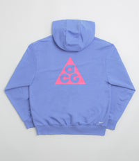 Nike ACG Trail Magic Hour Hoodie in Royal Pulse and Hyper Pink / Summit White
