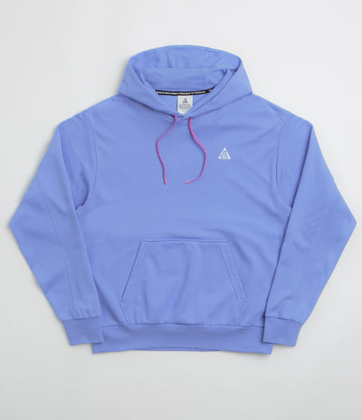 Nike ACG Trail Magic Hour Hoodie in Royal Pulse and Hyper Pink / Summit White