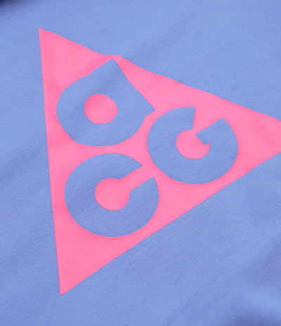 Nike ACG Trail Magic Hour Hoodie in Royal Pulse and Hyper Pink / Summit White