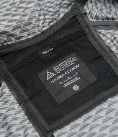 Nike ACG Trailwind Jacket in Anthracite and Summit White