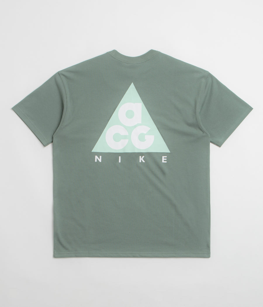 Nike ACG Tri Logo T-Shirt in Clay Green