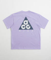 Nike ACG Tri Logo T-Shirt in Hydrangeas and Thunder Blue