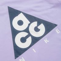 Nike ACG Tri Logo T-Shirt in Hydrangeas and Thunder Blue thumbnail