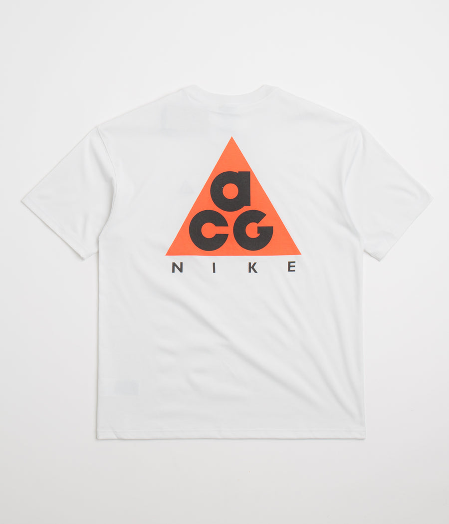 Nike ACG Tri Logo-T Shirt in Summit White