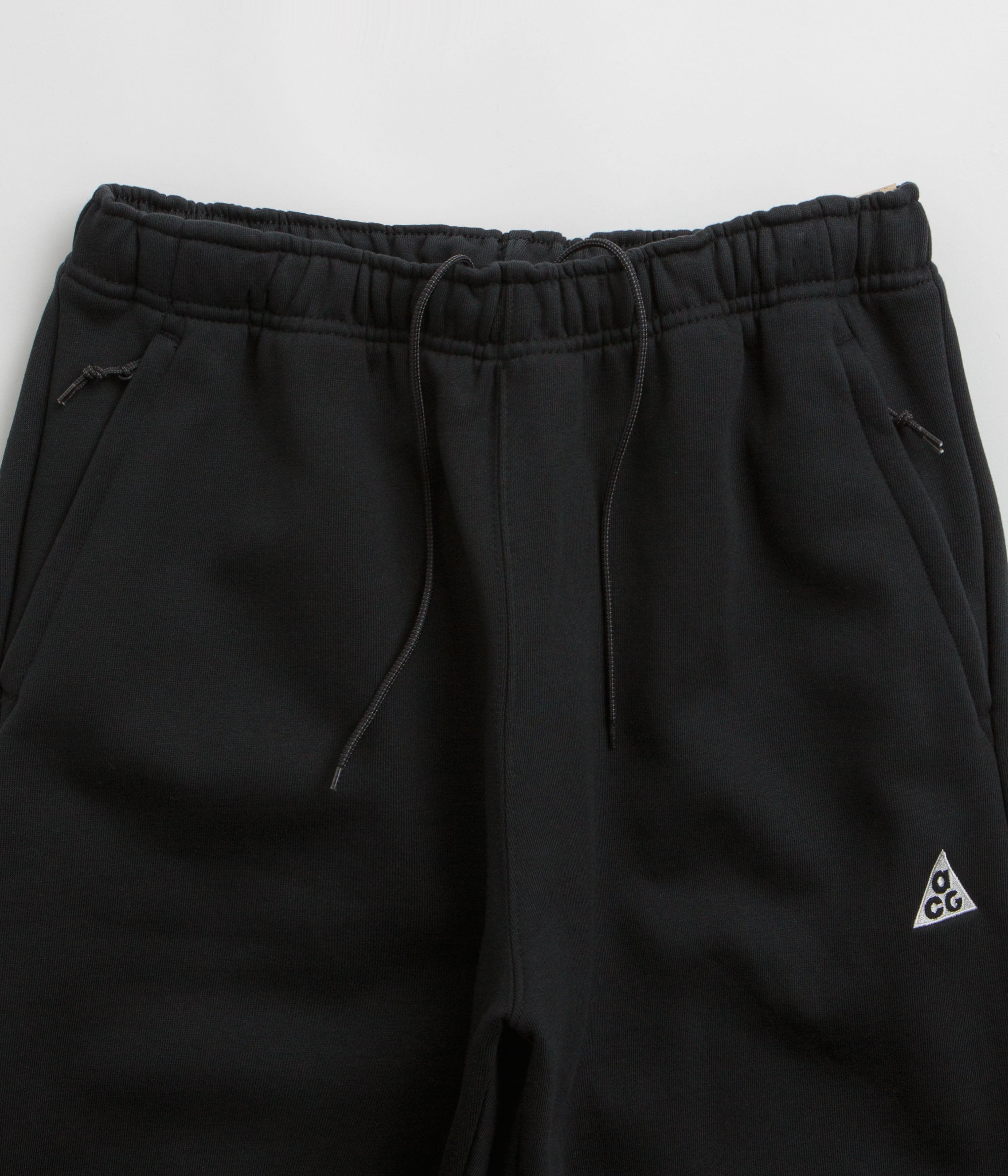 Nike ACG Tuff Fleece Triangle Pants - Black / Summit White | flatspot