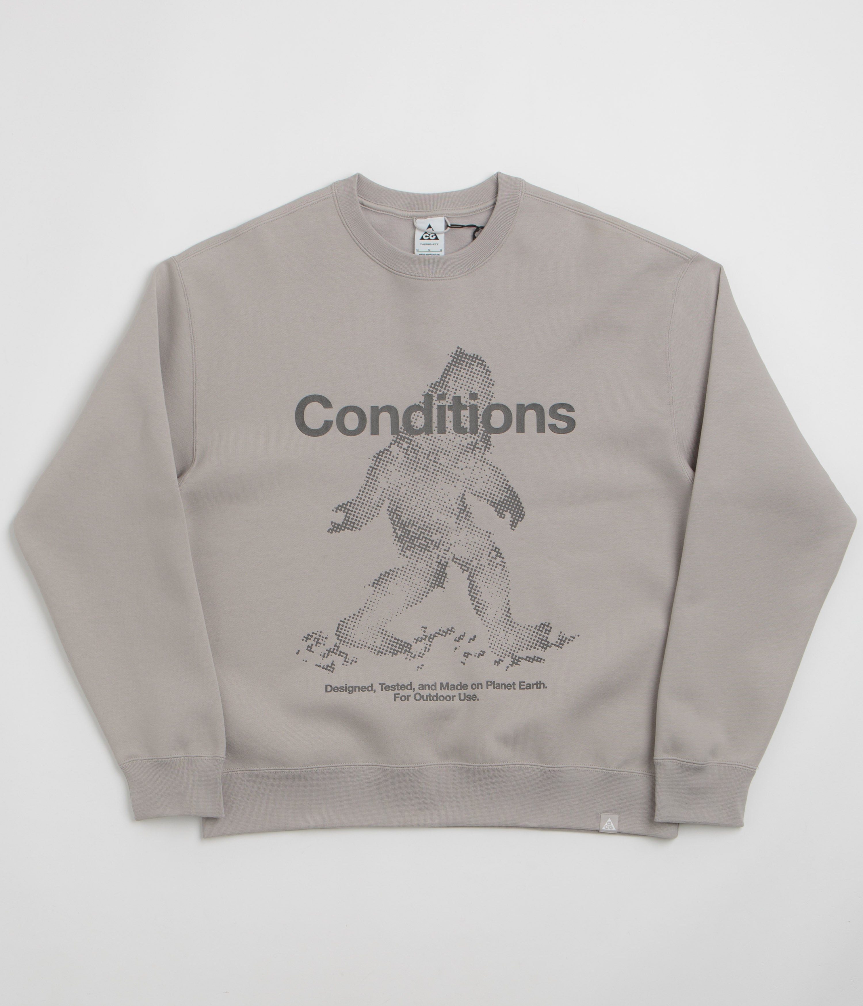 Nike ACG Tuff Fleece Crewneck Sweatshirt - College Grey