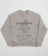 Nike ACG Tuff Fleece Crewneck Sweatshirt in College Grey