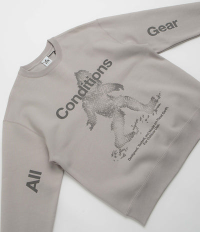 Nike ACG Tuff Fleece Crewneck Sweatshirt - College Grey