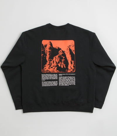 Nike ACG Tuff Fleece Graphic Crewneck Sweatshirt - Black