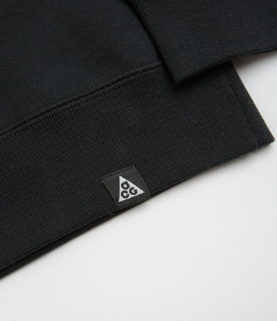 Nike ACG Tuff Fleece Graphic Crewneck Sweatshirt - Black