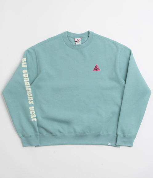 Nike ACG Tuff Fleece Graphic Crewneck Sweatshirt - Cannon