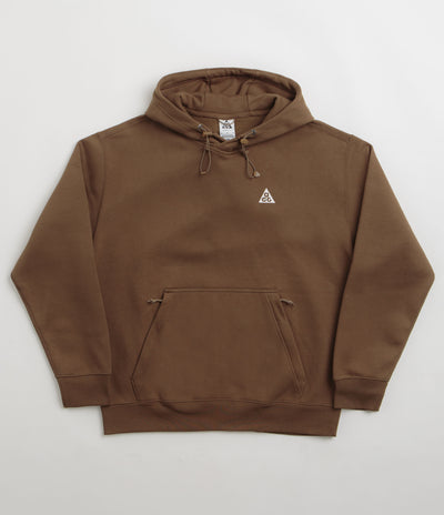 Nike ACG Tuff Fleece Hoodie - Mosswood Brown / Light Khaki / Summit White