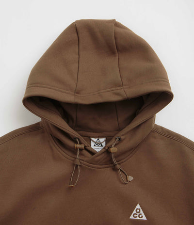 Nike ACG Tuff Fleece Hoodie - Mosswood Brown / Light Khaki / Summit White