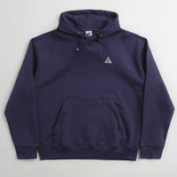 Nike ACG Tuff Fleece Hoodie - Purple Ink / Summit White / Summit White thumbnail