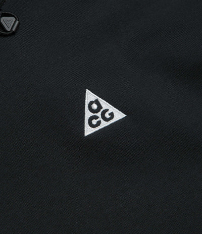 Nike ACG Tuff Fleece Triangle Hoodie in Black and Anthracite / Summit White