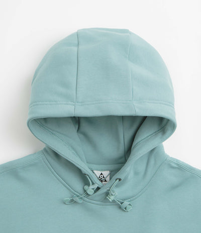 Nike ACG Tuff Fleece Triangle Hoodie in Cannon and Clay Green / Summit White