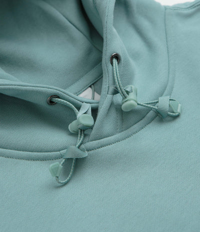 Nike ACG Tuff Fleece Triangle Hoodie in Cannon and Clay Green / Summit White