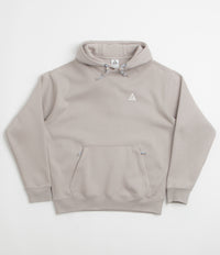Nike ACG Tuff Fleece Triangle Hoodie in College Grey and Football Grey / Summit White