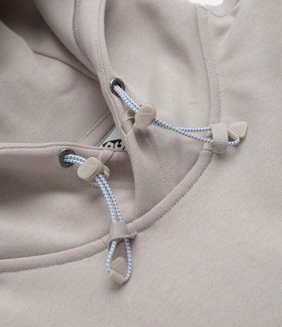 Nike ACG Tuff Fleece Triangle Hoodie in College Grey and Football Grey / Summit White