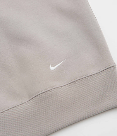 Nike ACG Tuff Fleece Triangle Hoodie in College Grey and Football Grey / Summit White