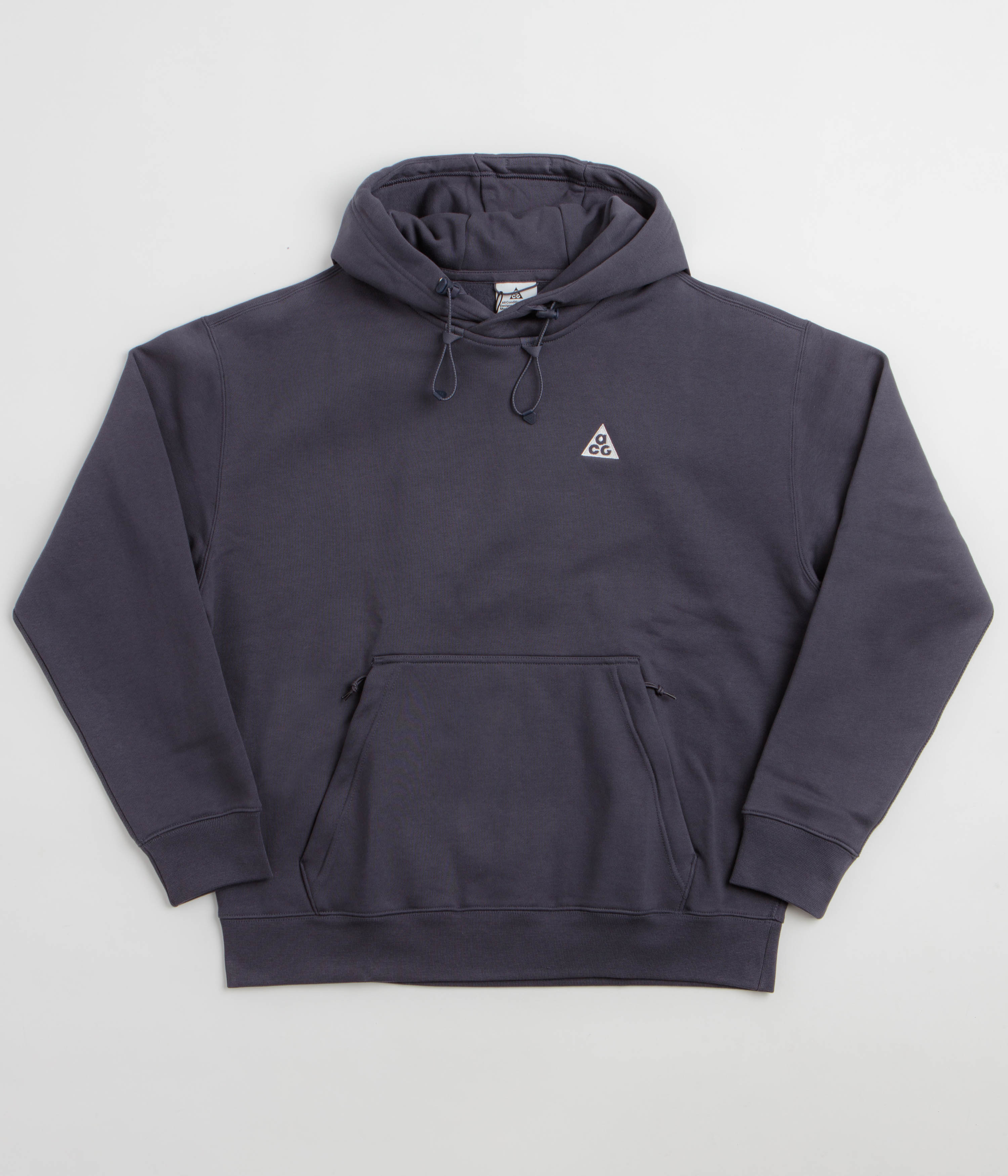 Nike ACG Tuff Fleece Triangle Hoodie - Gridiron / Summit White