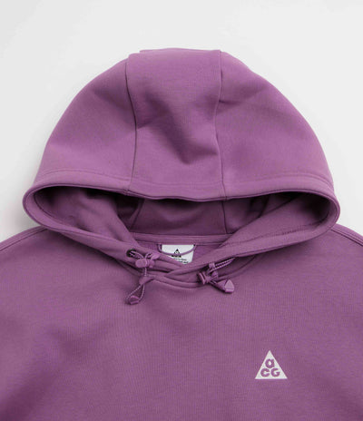 Nike ACG Tuff Fleece Triangle Hoodie - Monarch Purple / Summit White