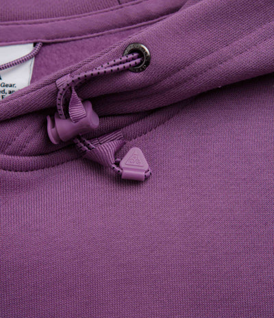 Nike ACG Tuff Fleece Triangle Hoodie - Monarch Purple / Summit White