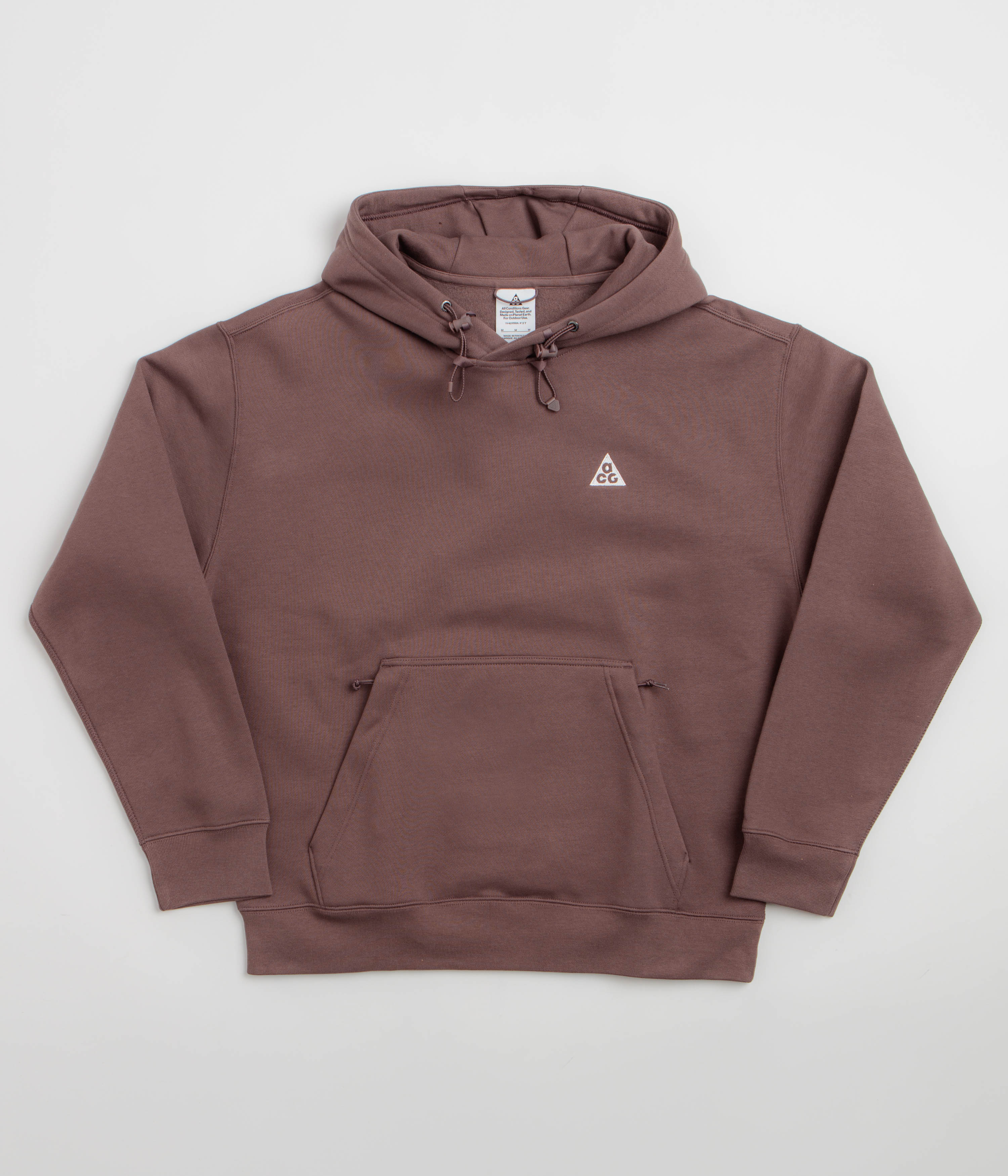 Nike ACG Tuff Fleece Triangle Hoodie - Tattoo / Summit White